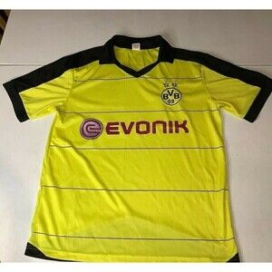 Men's Next Sports Evonik Soccer Jersey Shirt Size Small Yellow